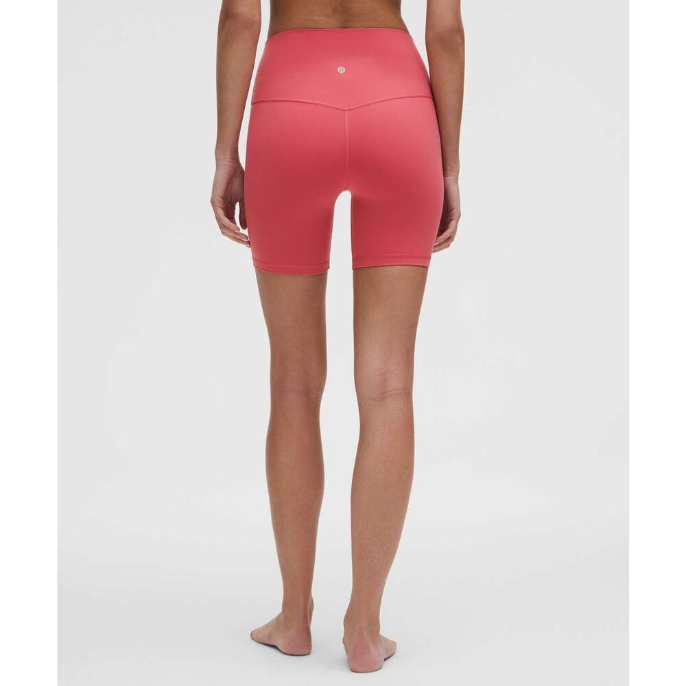 Lululemon Align High Rise Short 6” Desert Red Size 6 - Picture 6 of 9